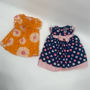 Carter’s and Gymboree 0-3 Months Baby Girl Top Set